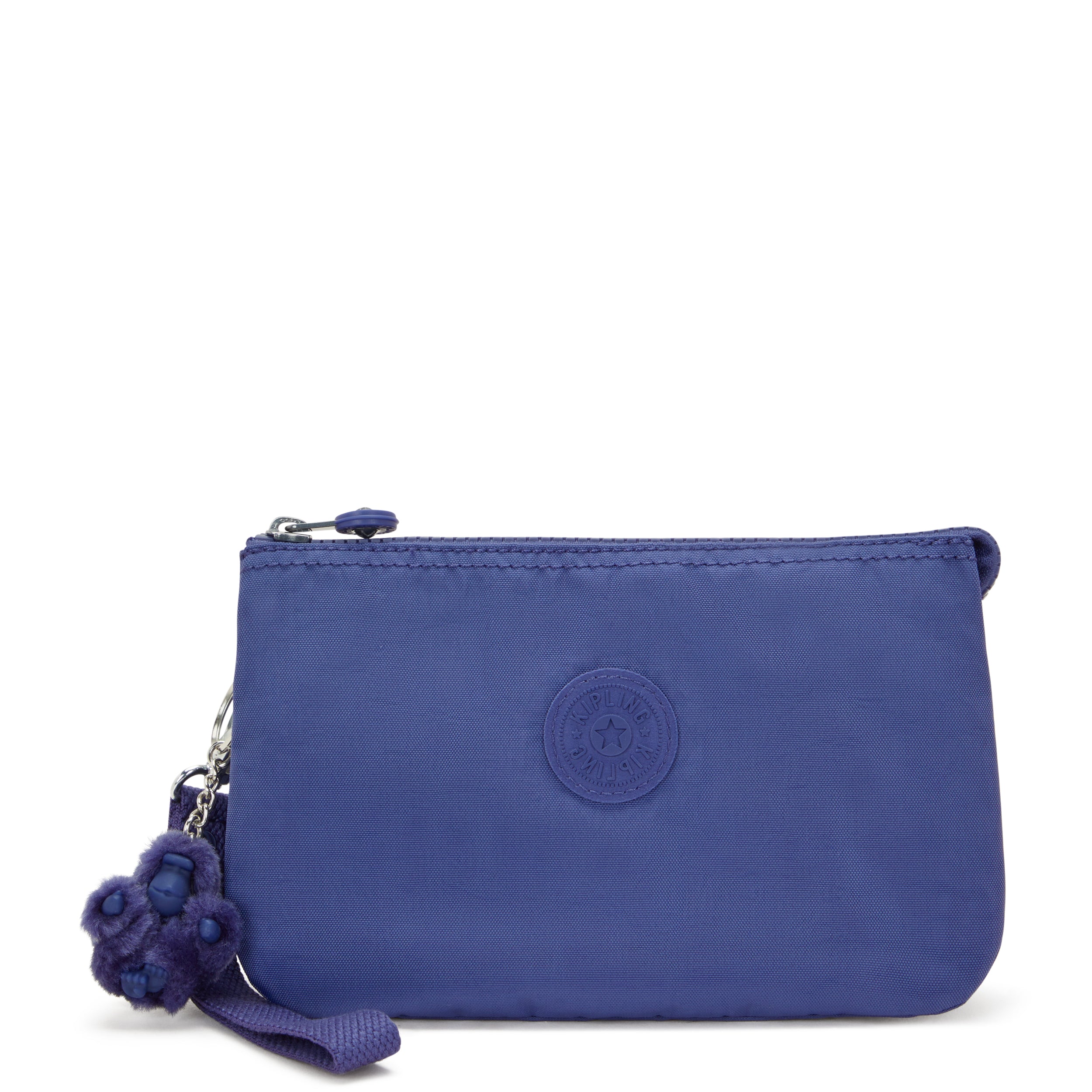 Kipling Creativity Extra Large Wristlet Wallet - Stylish Ocean Blue Crossbody Bag for Women | Perfect for Travel, Shopping & Everyday Use