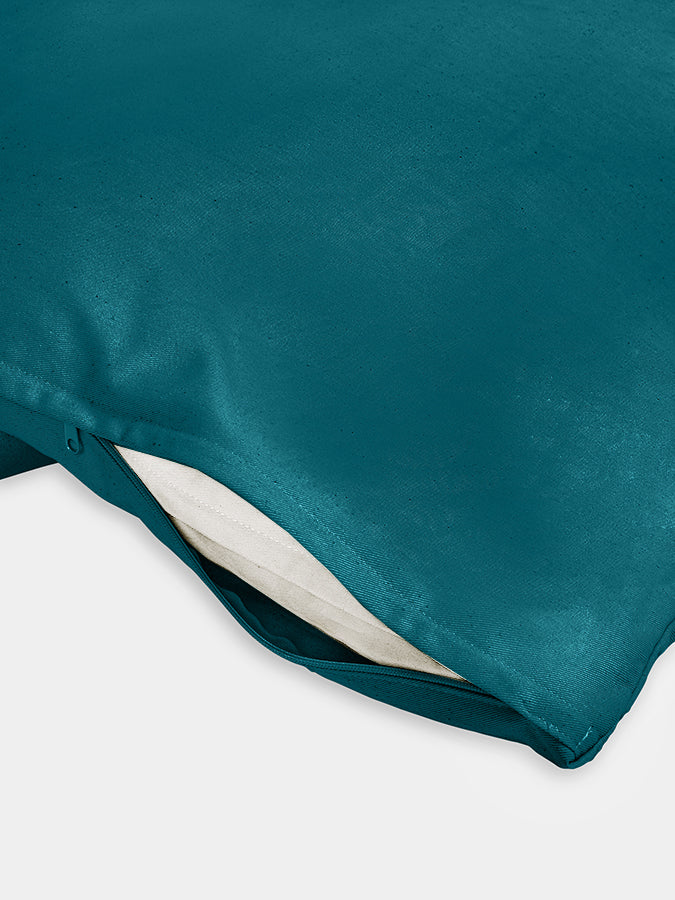 Premium Long Cotton Yoga Futon Zabuton - Thick Meditation Floor Mat for Home Studio, Yoga, Pilates & Relaxation - Ideal for Zen Decor, Meditation Cushion & Comfortable Seating