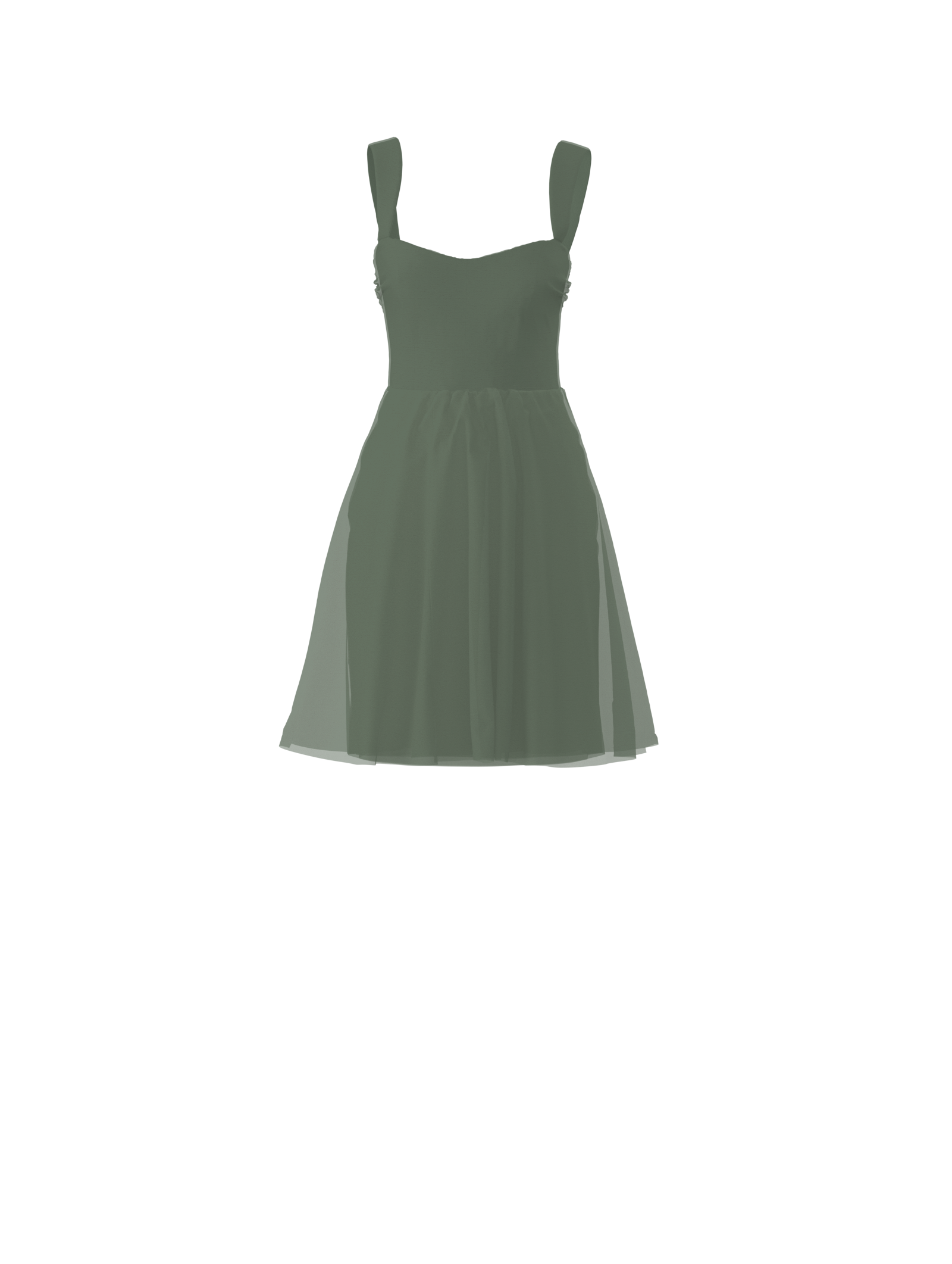 Alexis Bodice & Carla Skirt Set - Olive Green Women's Fashion Outfit for Casual Wear, Date Night, and Office Attire