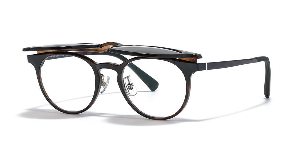 JINS Switch Flip Up 214 86 - Blue Light Blocking Glasses for Gaming & Computer Use - Reduce Eye Strain for Work, Study & Screen Time
