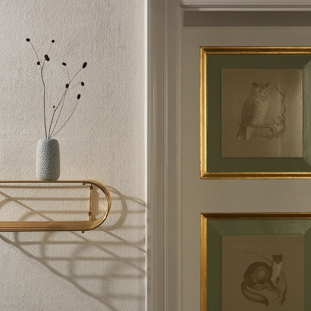 Curva Wall Shelf - Modern Floating Shelf for Home & Office Decor | Perfect for Living Room, Bedroom, Bathroom Storage & Display