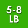 Green - 5 LB to 8 LB Resistance Level