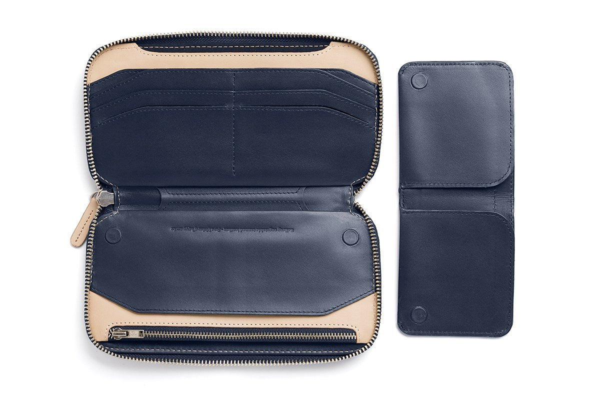 Bellroy Carry Out Wallet - Slim RFID Blocking Travel Wallet for Men & Women | Perfect for Everyday Use, Travel & Business (Black)