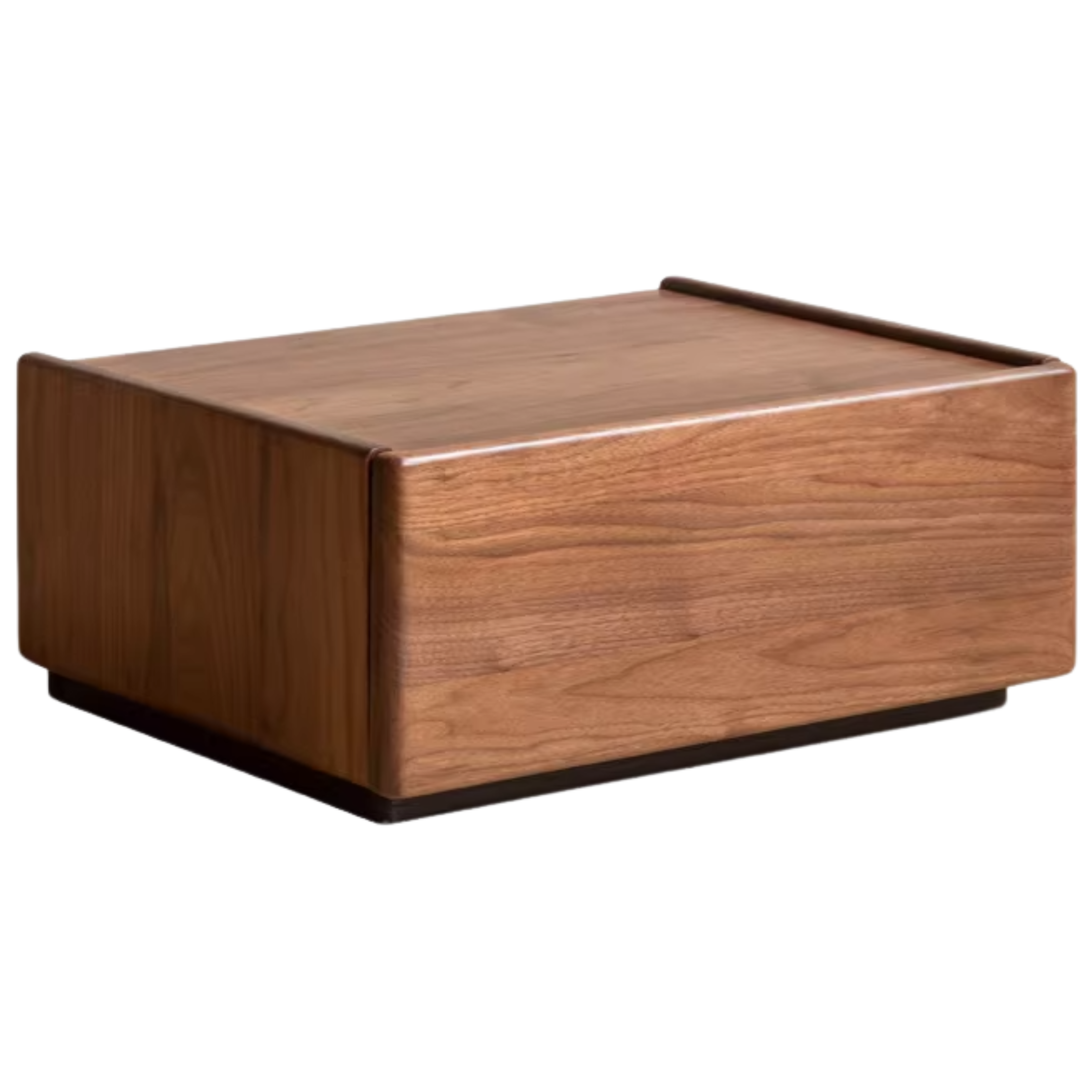 27.2x15.7x9.8 inch / 69x40x25.2cm / Rich Dark Walnut color / Black walnut single cabinet
