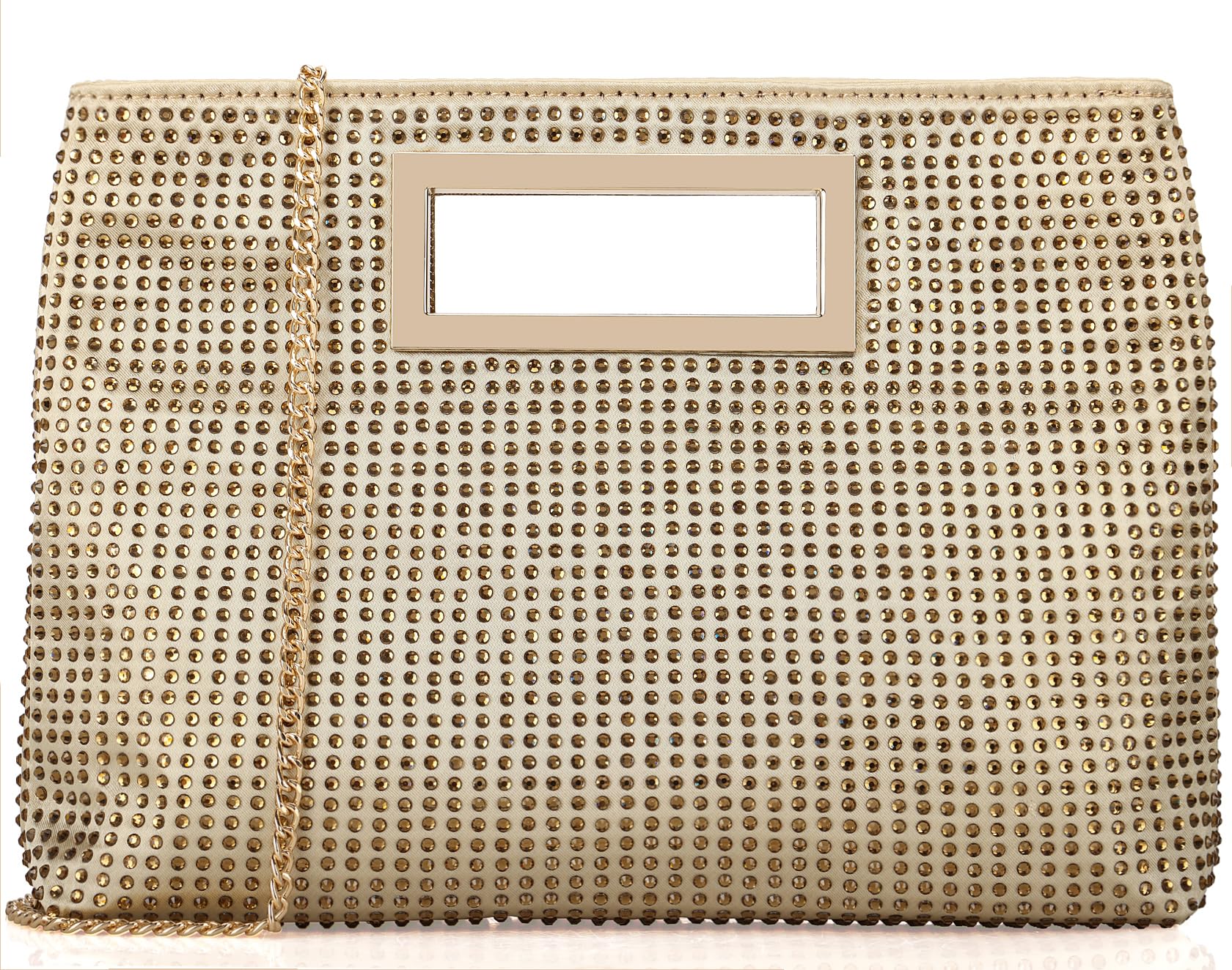 Sparkly Rhinestone Clutch Purse for Women - Elegant Top Handle Evening Handbag for Party, Prom, Wedding & Special Occasions | Perfect for Formal Events, Date Nights & Gala Dinners