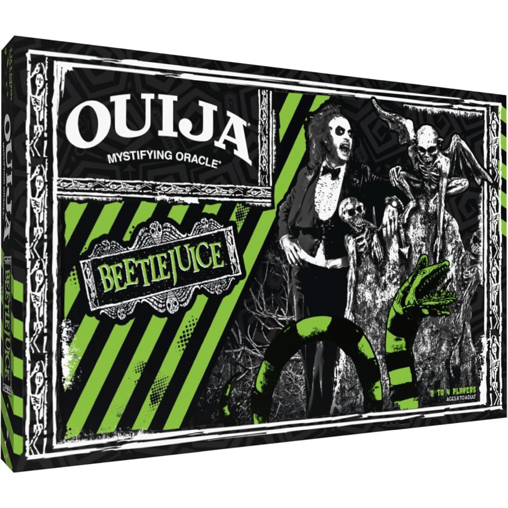 Beetlejuice Themed Ouija Board Game - Supernatural Fun for Halloween Parties & Game Nights | Collectible Horror Movie Merchandise