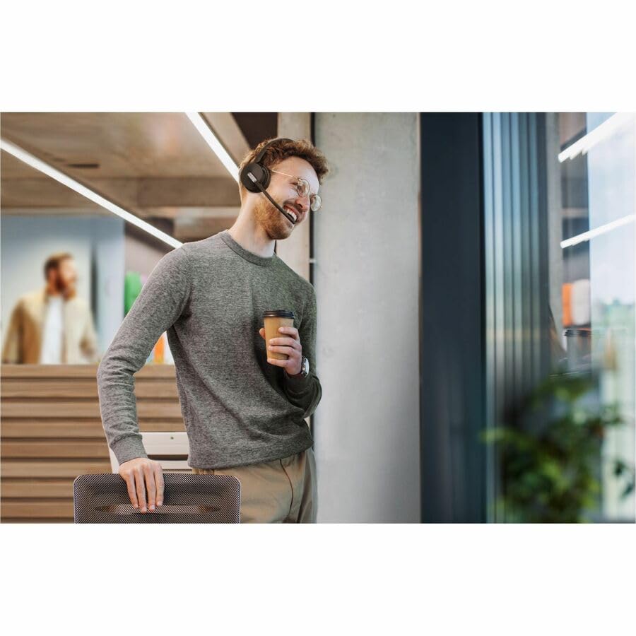 Yealink BH70 Dual Wireless Bluetooth Headset with Noise-Canceling Mic - Microsoft Teams Certified, 35 Hours Talk Time, Lightweight 147g Design for All-Day Comfort, USB-C/A Charging - Perfect for Remote Work, Video Conferencing & Call Centers
