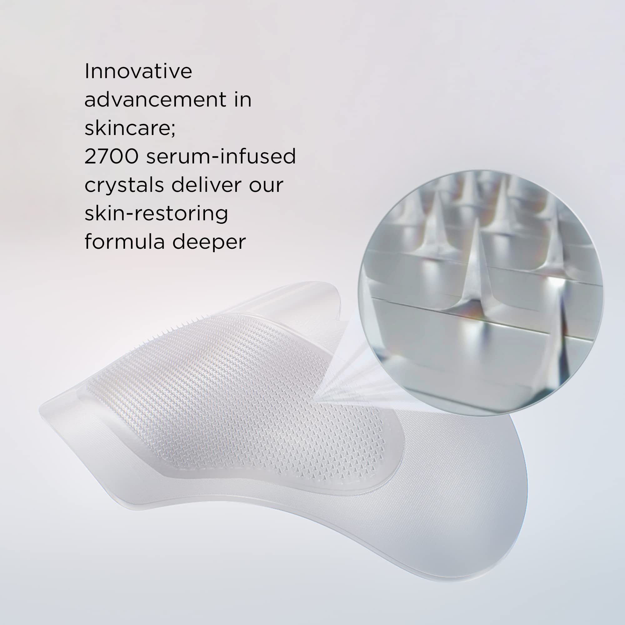 Vice Reversa Crow De-Creaser - Anti Wrinkle Patches with Hyaluronic Acid, Collagen Boosting Peptides & Retinol for Forehead & Eye Area, MicroCrystal Skincare Treatment (12 Pairs) - Reduce Fine Lines & Wrinkles Overnight for Youthful Glow