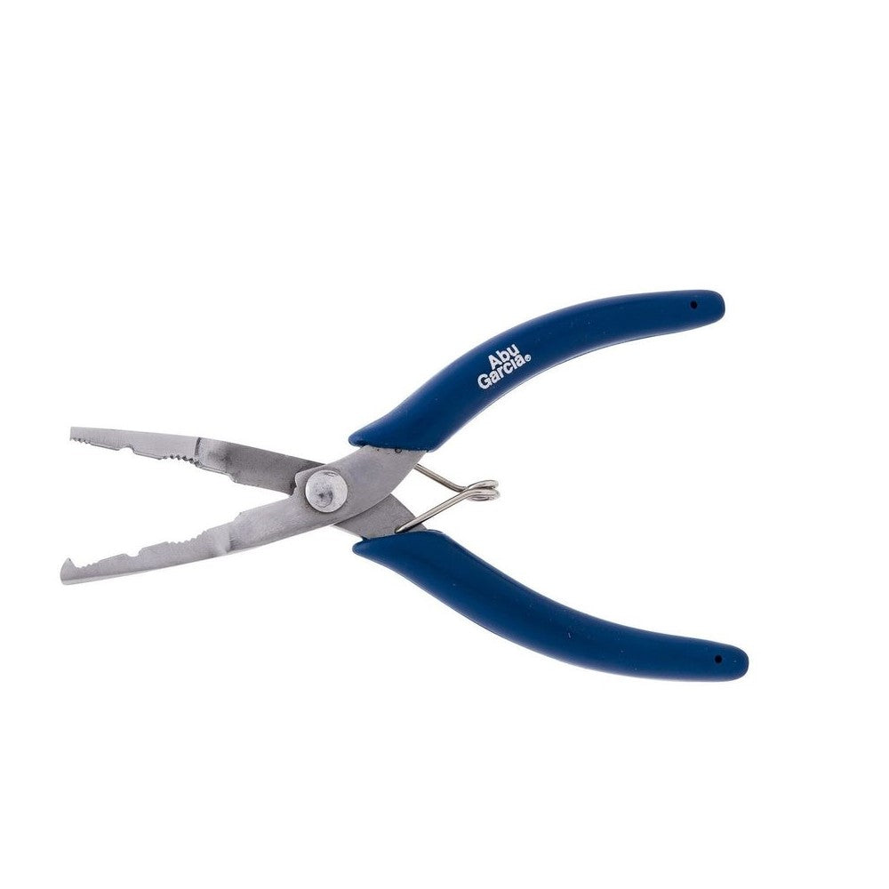 Abu Garcia 5-Inch Black Split Ring Pliers - Premium Fishing Tool for Lure & Hook Maintenance