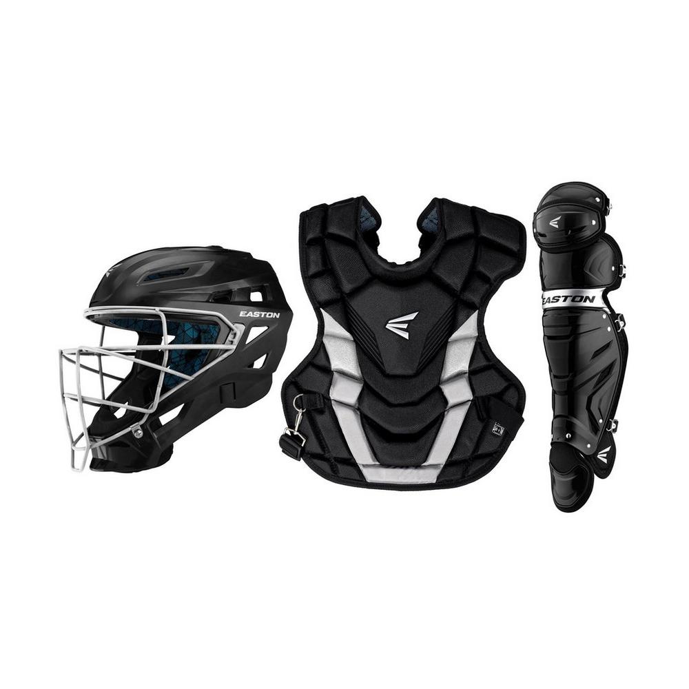 Easton Gametime Intermediate Baseball Batting Gloves & Bat Grip Kit - Perfect for Youth & Adult Training, Games, and Practice Sessions