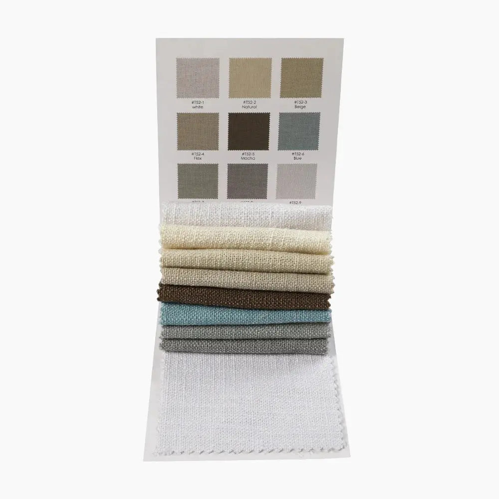Premium Tia Polyester Linen Booklet - 9 Vibrant Colors for Scrapbooking, Journaling & DIY Crafts | Acid-Free & Archival Quality