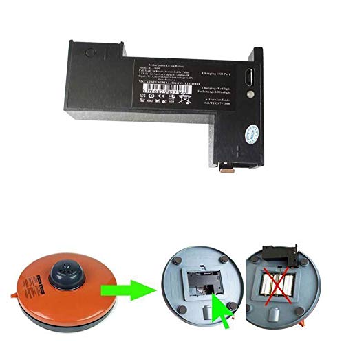 AOLIKES Interactive Cat Toys with 3.7V 2600mAh Rechargeable Li-ion Battery (BL-2600) - Replacement for 3 C-Type 1.5V Dry Cell Batteries - Perfect for Pet Playtime & Automatic Cat Toys