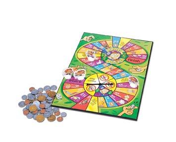 Money Bags Coin Value Game with Real US Currency - Fun Educational Math Game for Kids Classroom & Family Game Night