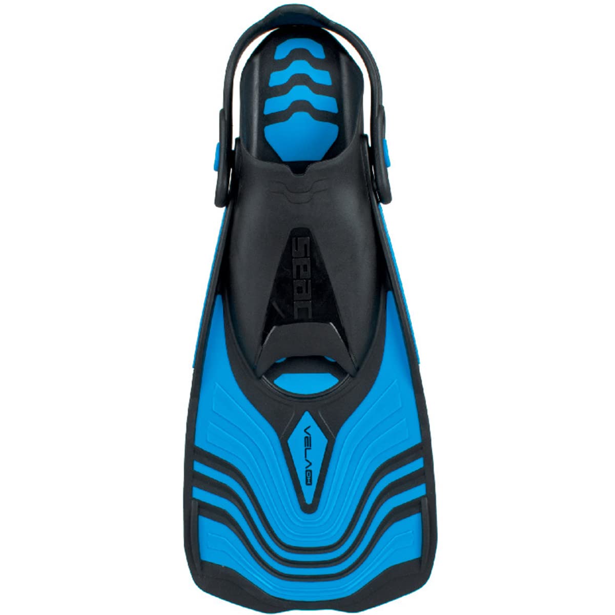 Seac Vela OH Adjustable Strap Snorkeling Fins for Swimming, Diving & Pool Training | Lightweight Comfortable Swim Fins for Men & Women | Perfect for Beach, Ocean & Water Sports Activities