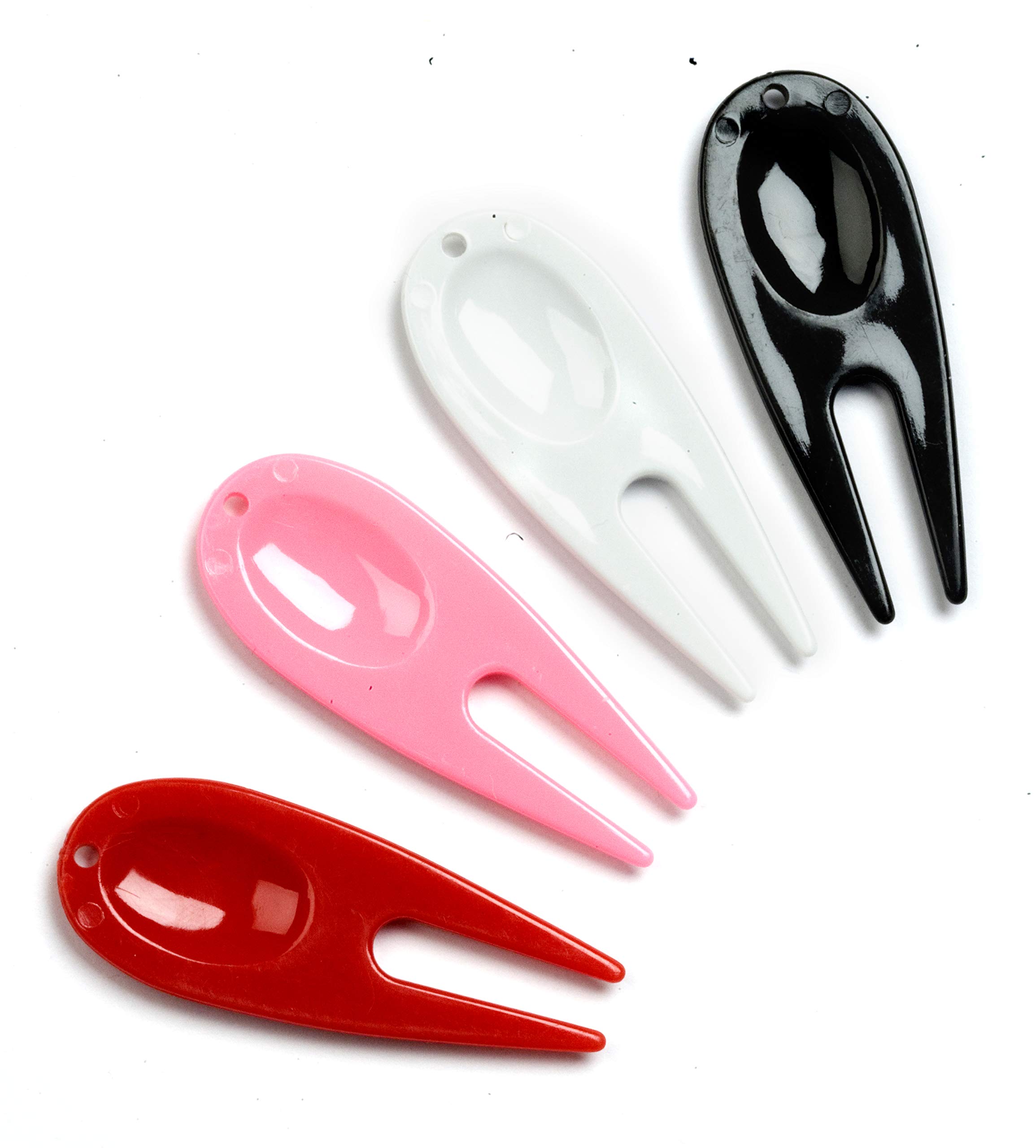 500 Pack Plastic Divot Repair Tool for Golf Course - Essential Golf Accessories for Greens, Fairways & Practice Putting
