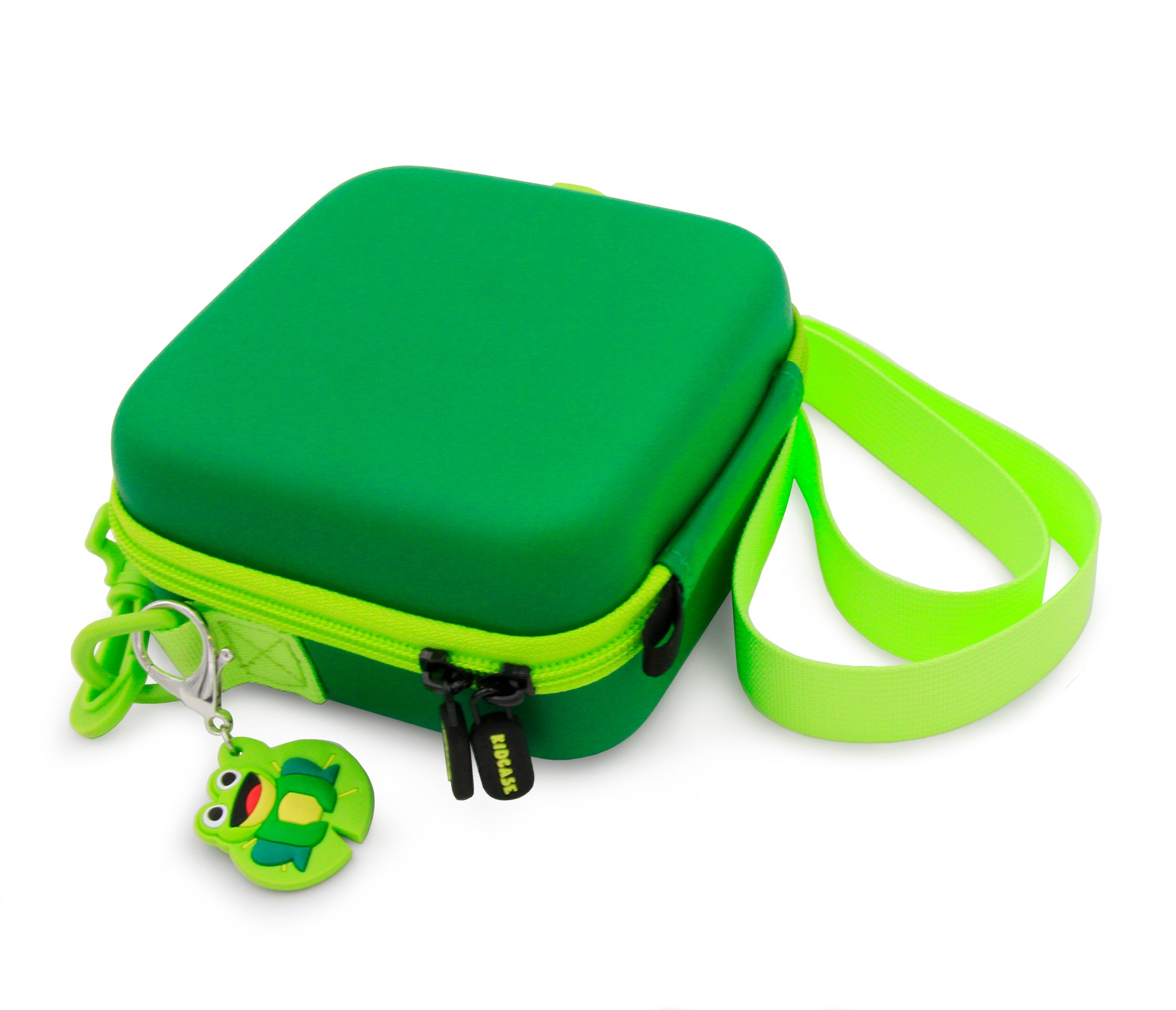CASEMATIX Waterproof Travel Case for Ultimate Ears MINIROLL Bluetooth Speaker - Portable Protective Storage Bag with Charging Cable Pocket (Green) - Perfect for Outdoor Adventures, Travel & Beach Use