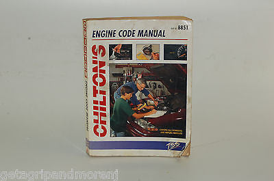 Chilton's Engine Code Manual 1996 Edition - Paperback | Automotive Repair Guide for DIY Mechanics & Car Enthusiasts | Perfect for Troubleshooting Check Engine Lights & Vehicle Maintenance