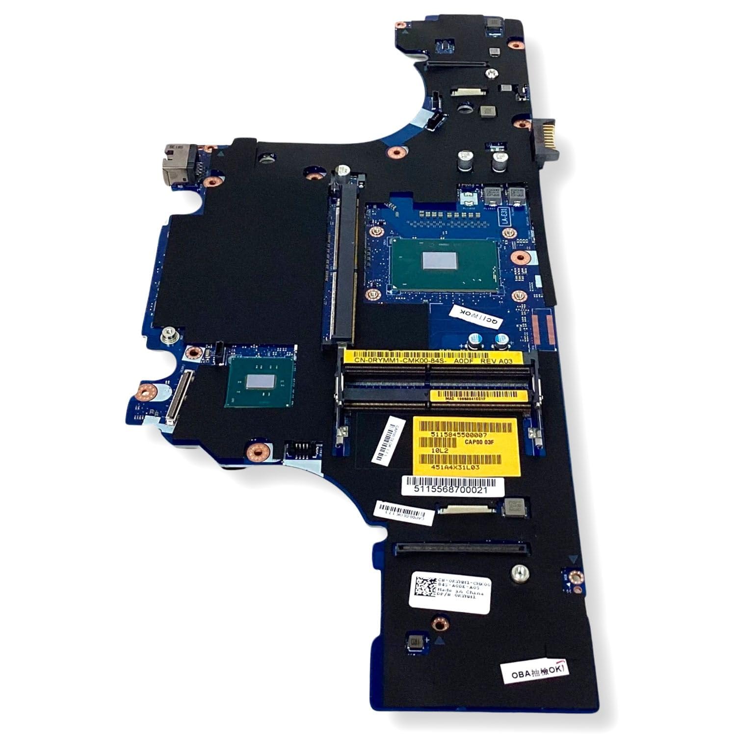 Refurbished Dell Precision 7520 Laptop Motherboard with Intel Core i7-6820HK Processor - Compatible with Dell Precision 7520 Series - Perfect for Laptop Repair, Upgrades & DIY Computer Builds