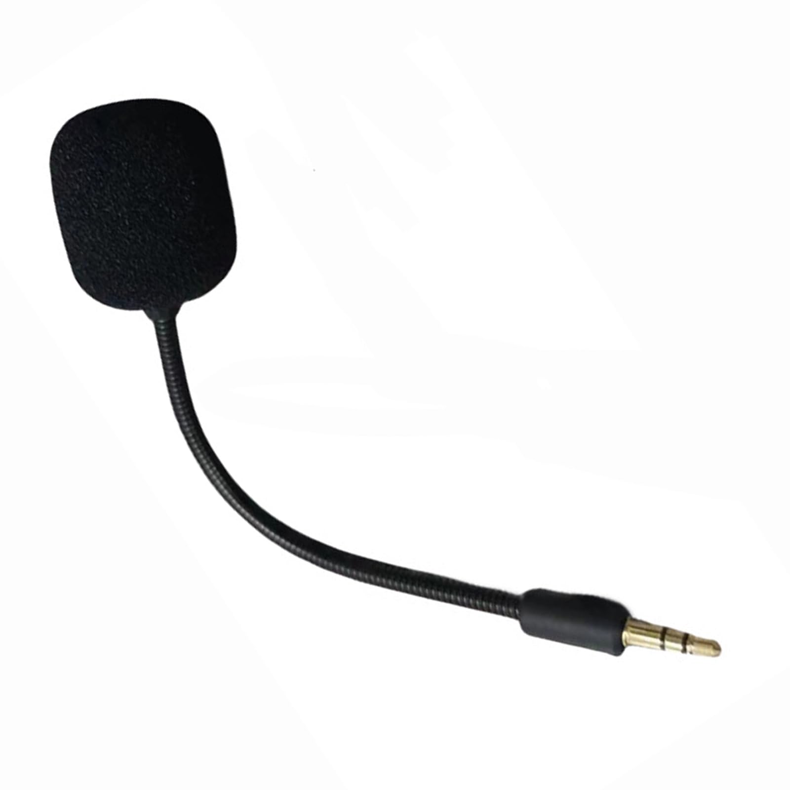 Detachable 3.5mm Boom Microphone for BarracudaX Headset - Plug & Play Windproof Foam Mic with Noise Cancellation - Flexible & Stylish Design for Gaming, Streaming & Online Meetings