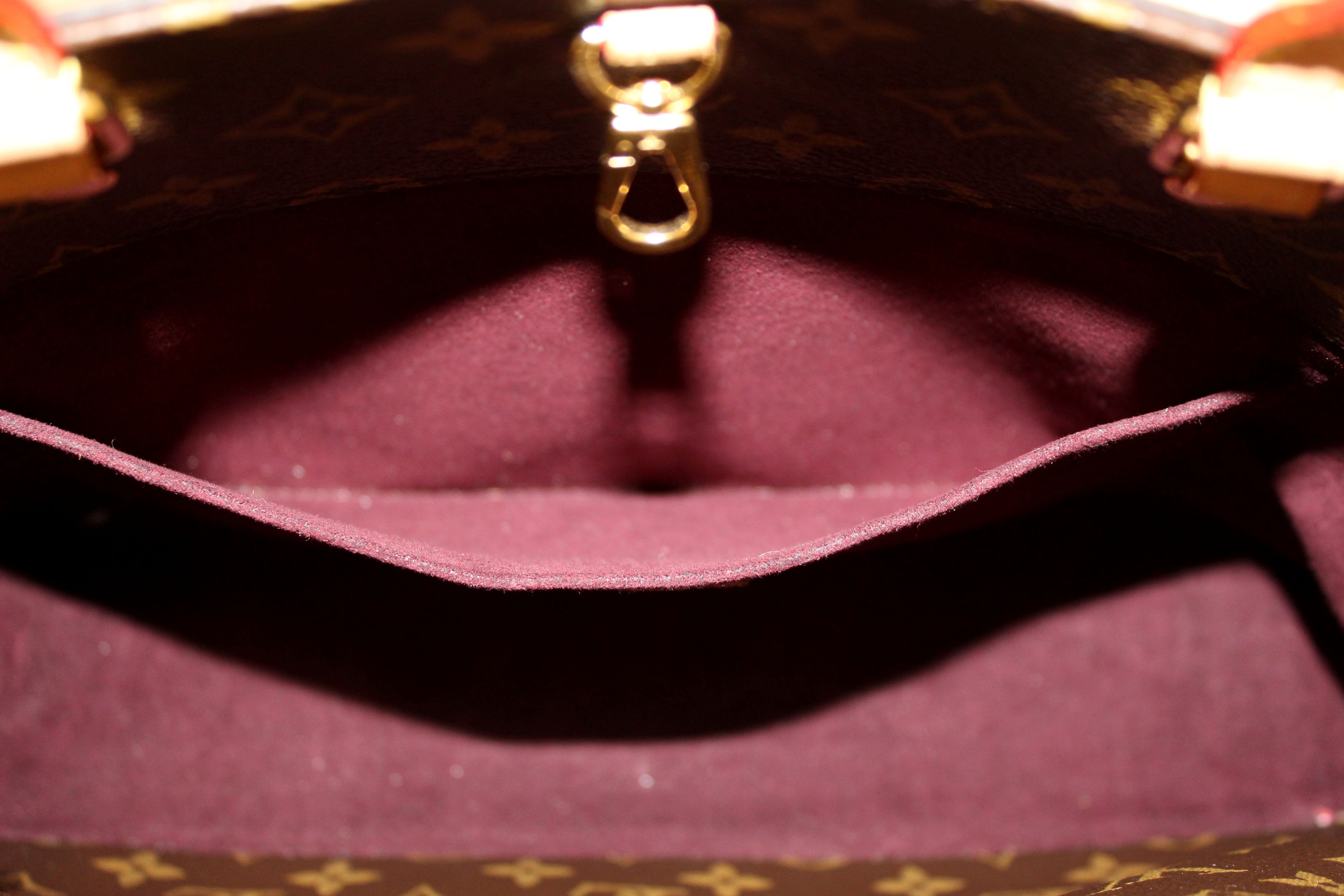Authentic Louis Vuitton Monogram Canvas Montaigne MM Handbag - Luxury Designer Tote for Women, Perfect for Work, Travel & Everyday Use