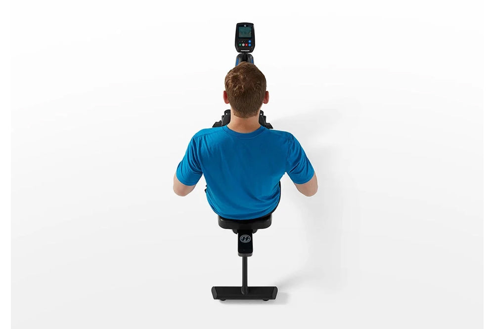 Horizon Oxford 3 Rowing Machine for Home Gym - Magnetic Rower with LCD Monitor for Cardio & Full Body Workout - Perfect for Small Spaces & Indoor Fitness Training