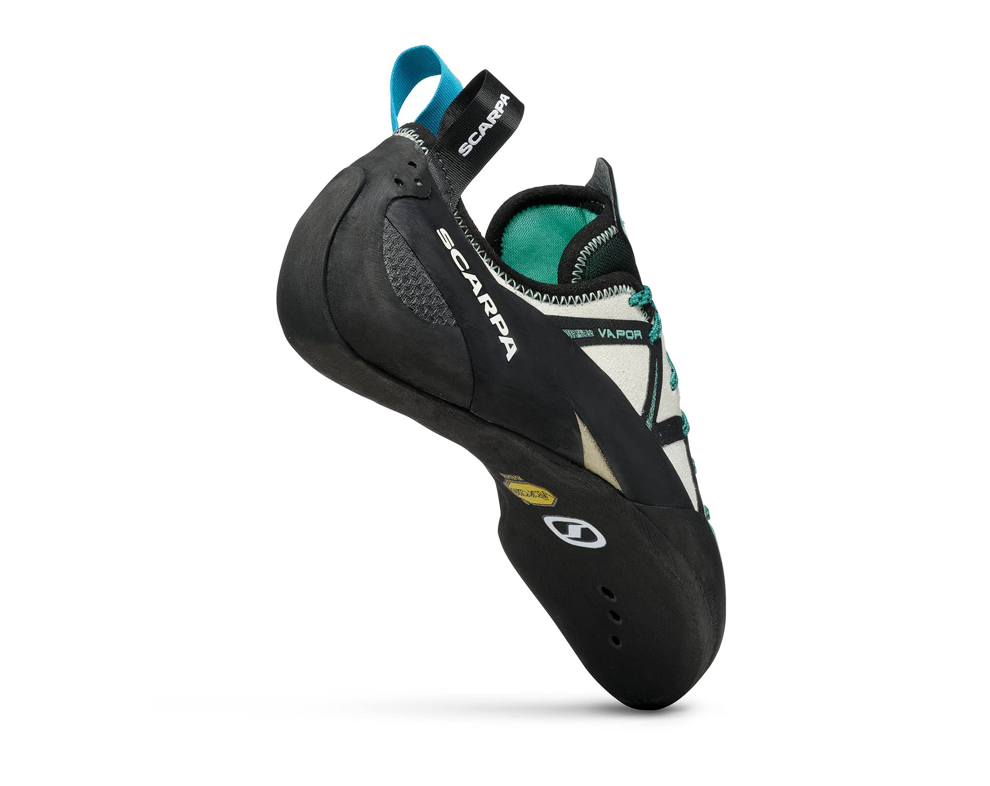 SCARPA Women's Vapor Lace Rock Climbing Shoes - Low-Volume Fit for Sport Climbing & Bouldering | Perfect for Indoor Gym & Outdoor Cliff Adventures