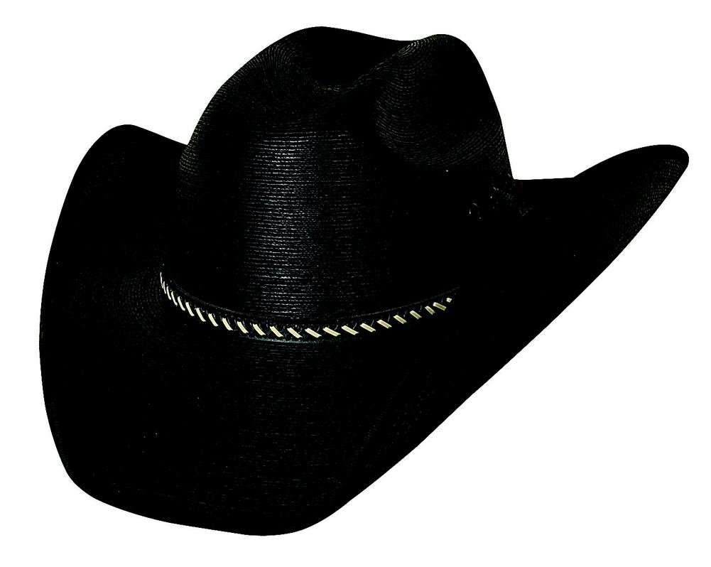 Monte Carlo Bullhide Hats - 30X Palm Leaf Straw Cowboy Hat for Men & Women - Western Style Sun Protection Hat for Rodeo, Ranch, and Outdoor Activities