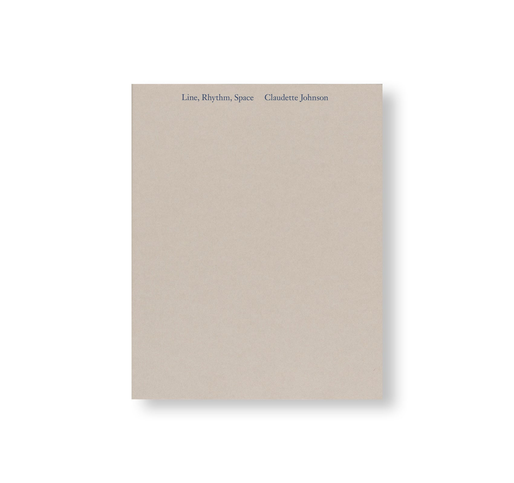 LINE, RHYTHM, SPACE Art Book by Claudette Johnson - Modern Abstract Art Collection for Home Decor & Office Display