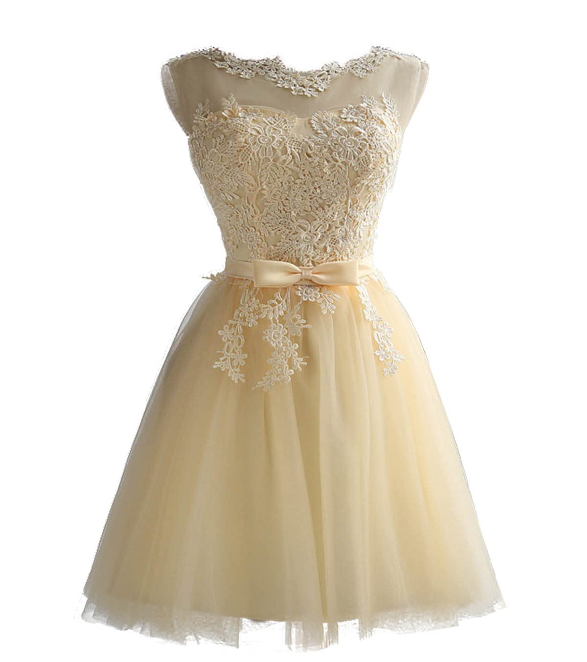 Lace Tulle Prom Dress for Women - Homecoming & Bridesmaid A-Line Gown for Parties