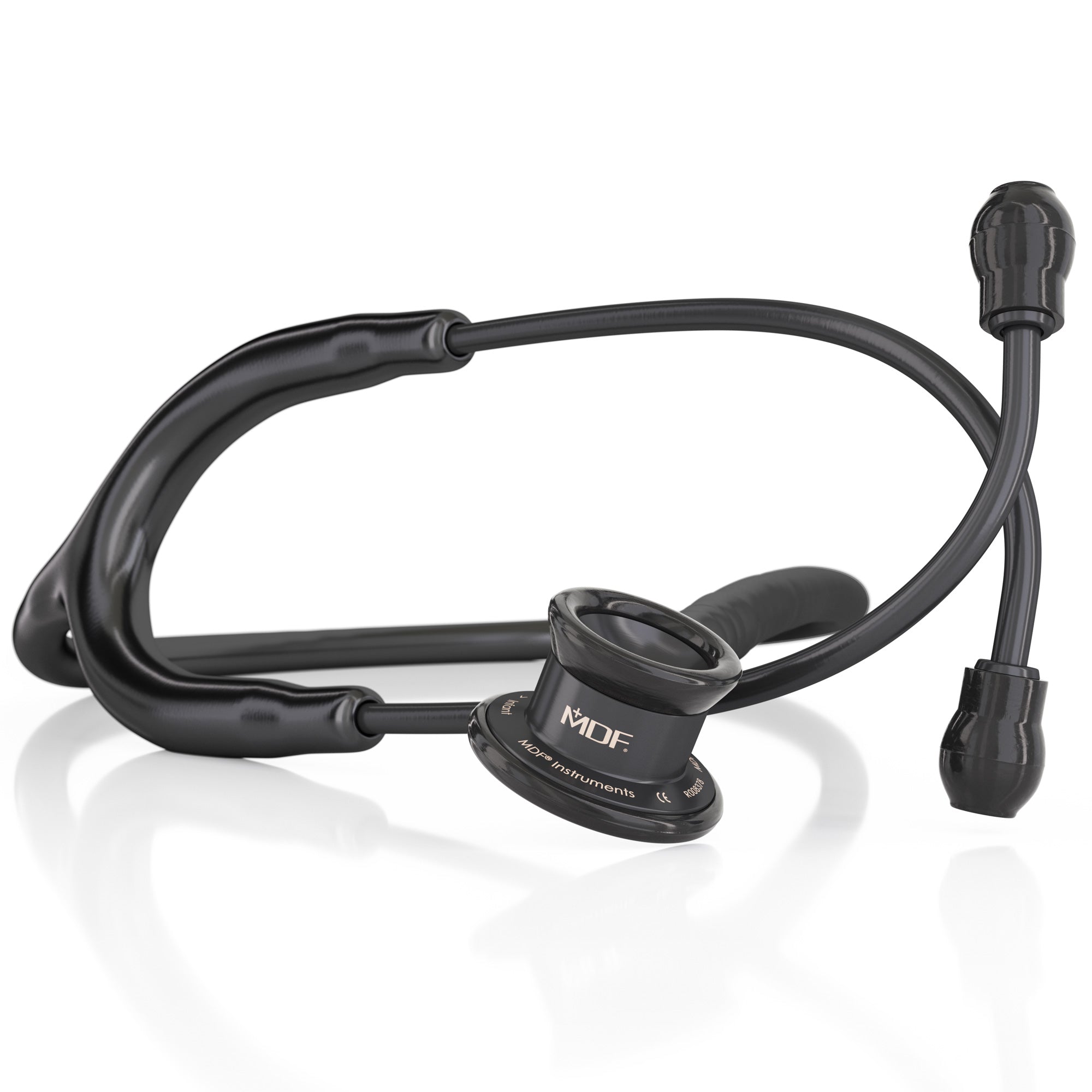 MD One® Infant Stethoscope - Black/Blackout | Professional Pediatric Stethoscope for Newborns & Babies | Perfect for Doctors, Nurses & Home Health Care