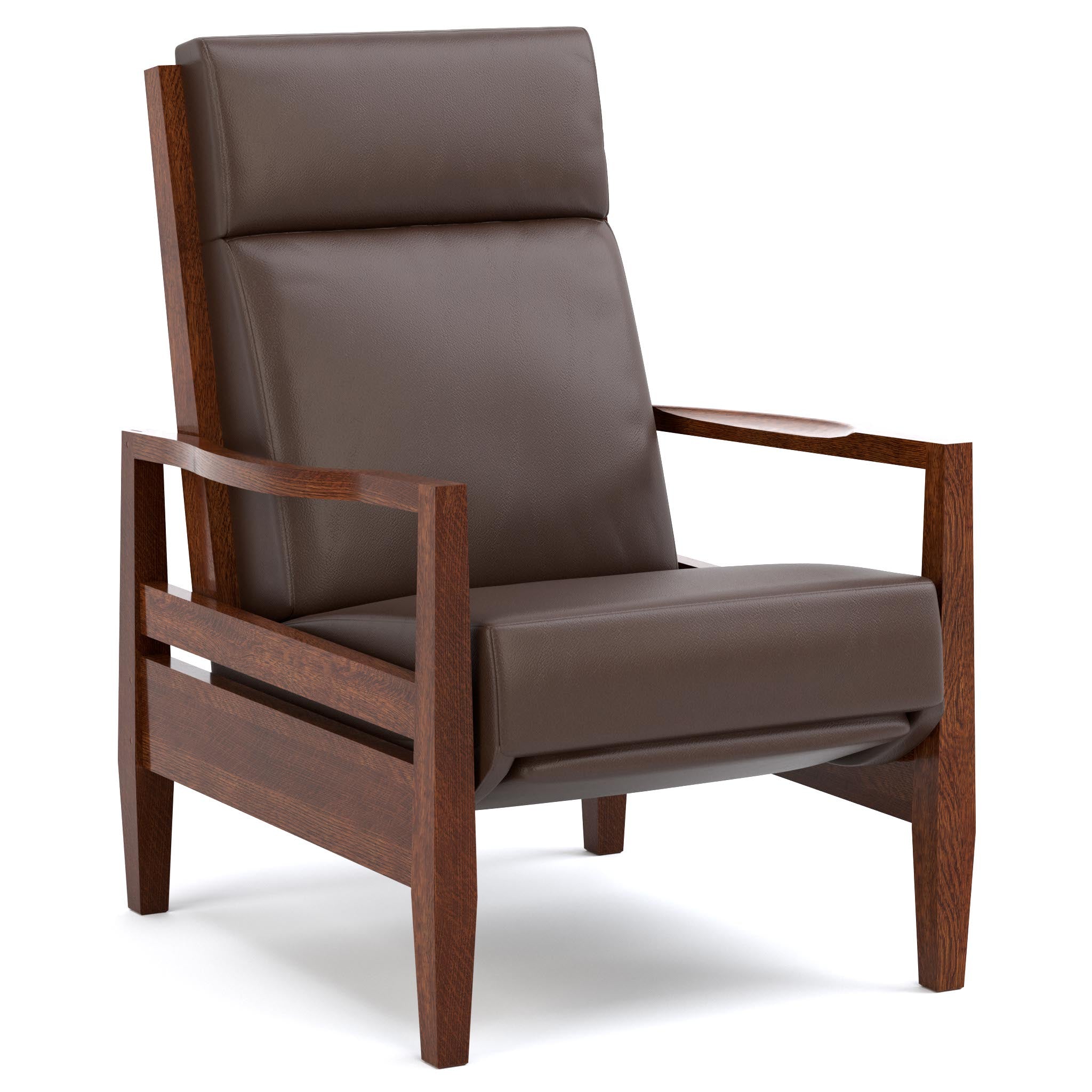 Surrey Hills Recliner Chair - Premium Comfort Leather Reclining Sofa for Living Room | Perfect for Relaxing, Watching TV & Napping