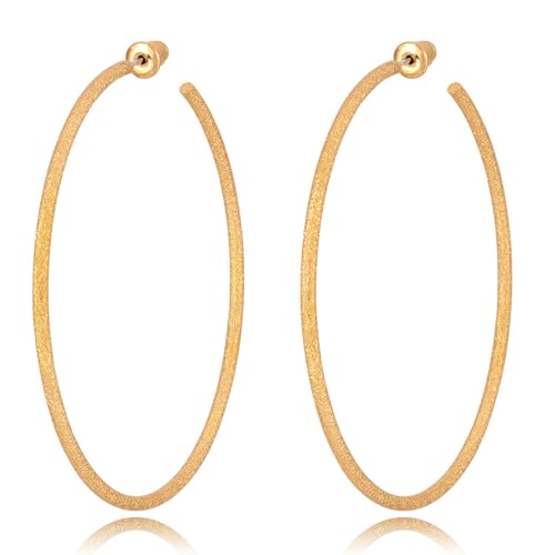 60mm Gold Hoop