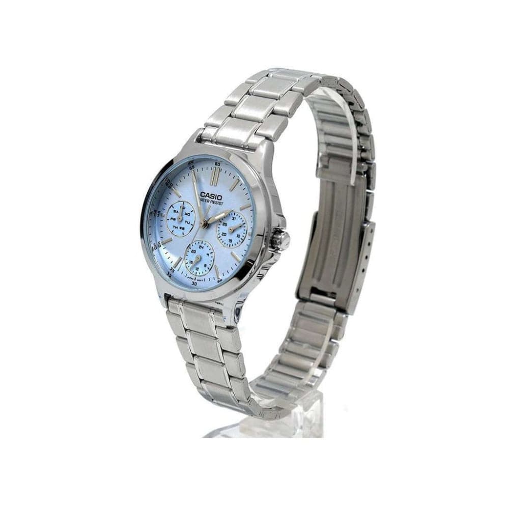 CASIO LTP-V300D-2AUDF Analog Stainless Steel Women's Watch - Elegant & Durable for Everyday Wear, Office & Special Occasions