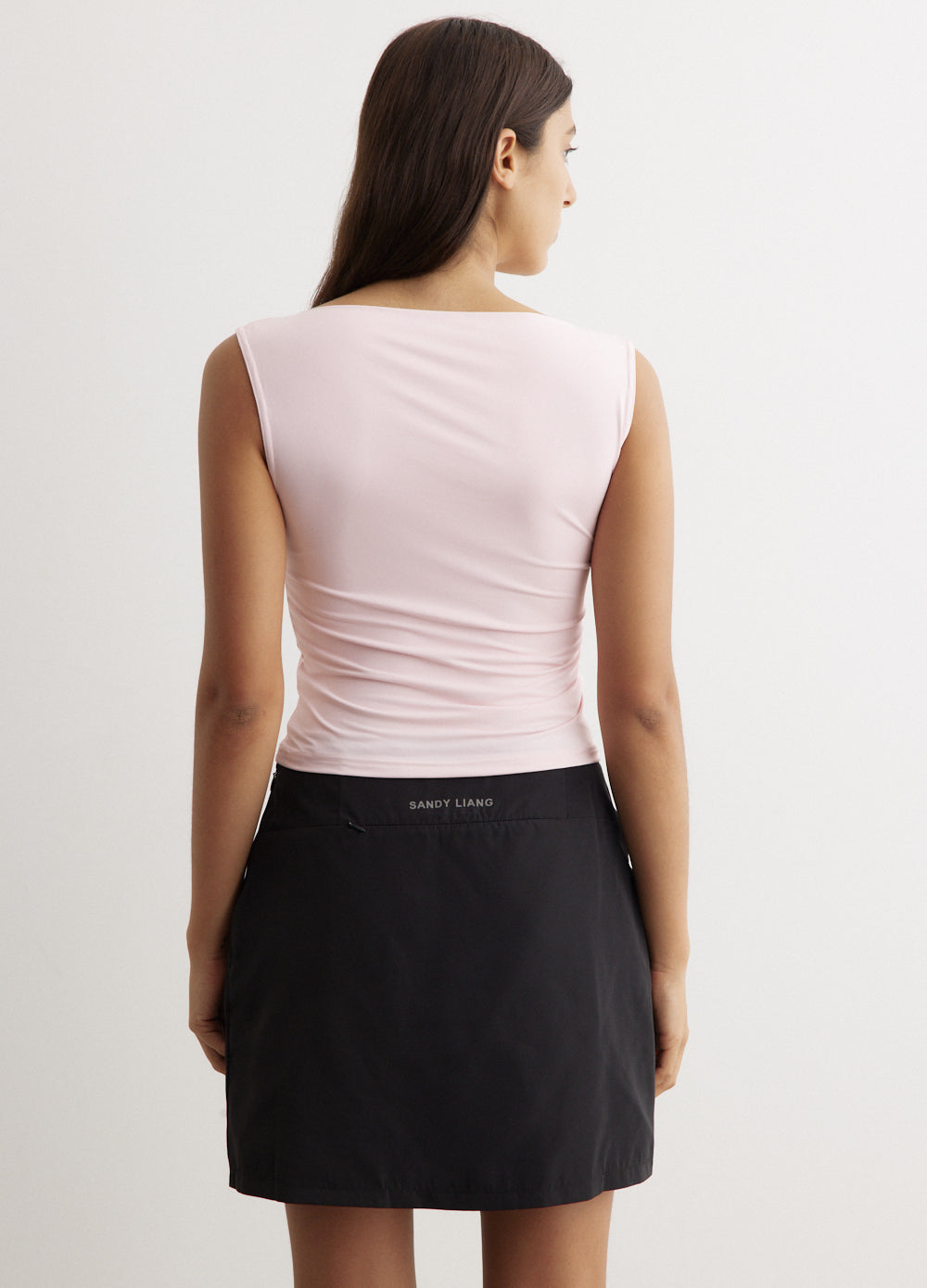 Ana Women's Sleeveless Tank Top - Soft Pink Knit Casual Shirt for Summer, Workout, Yoga & Everyday Wear