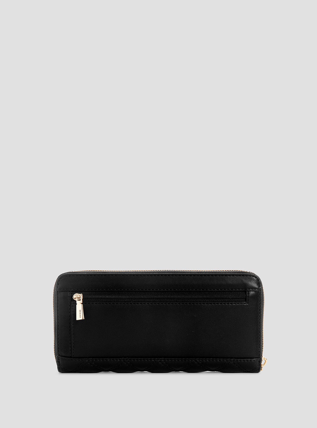 Premium Black Giully Large Zip Around Wallet for Women & Men - Stylish RFID Blocking Travel Wallet for Everyday Use & Business Trips