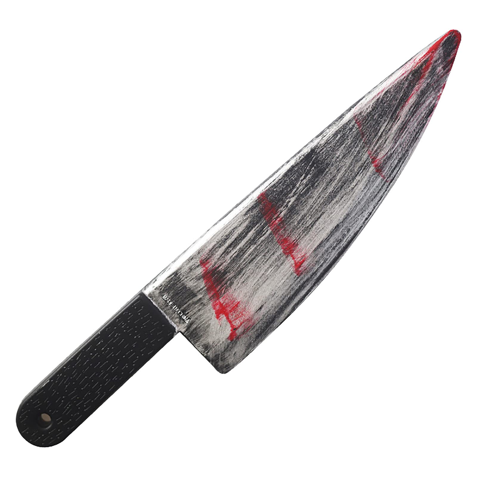 Big Foot Garden Statue - Halloween Decor with Bloody Sharp Knife - Funny Trick Simulation Plastic Knife - Christmas Tree Ornaments & Balls - Perfect for Outdoor Yard Decor, Spooky Party Props & Holiday Gift