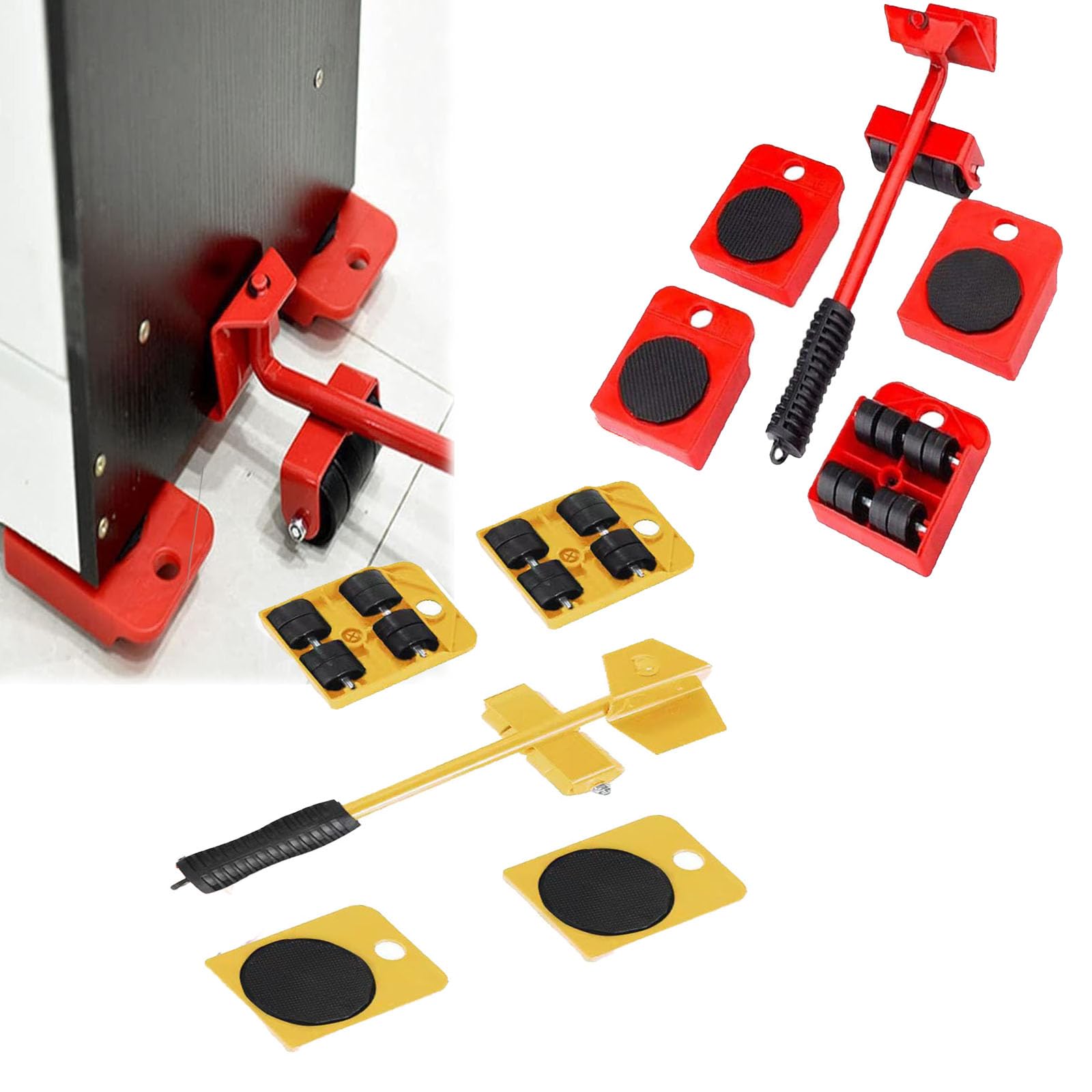 Mr Hercules Heavy Duty Furniture Mover & Lifter - Professional Moving Tool for Sofas, Beds & Large Items - Durable Furniture Jacks for Home & Office Relocation