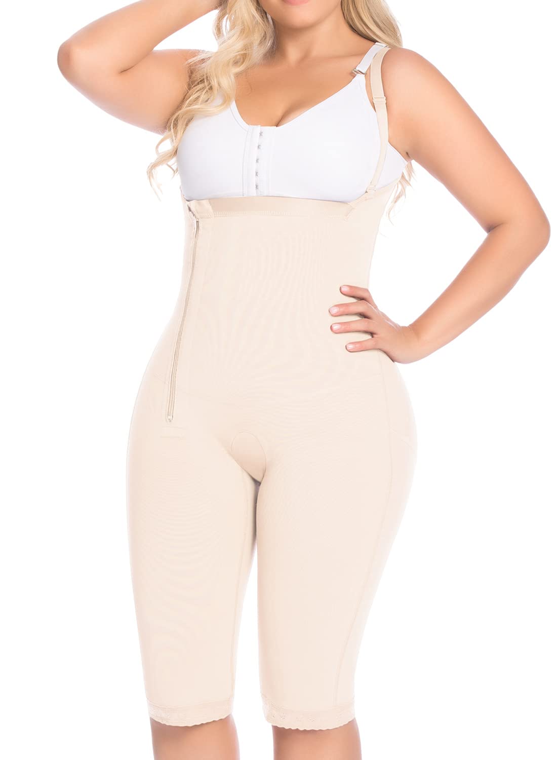 DELIÉ by Fajas DPrada 09021 Colombian Postpartum Girdle - Full Body Shaper for Women - Post Surgery Recovery & Waist Trainer - Perfect for Maternity, Weight Loss & Tummy Control