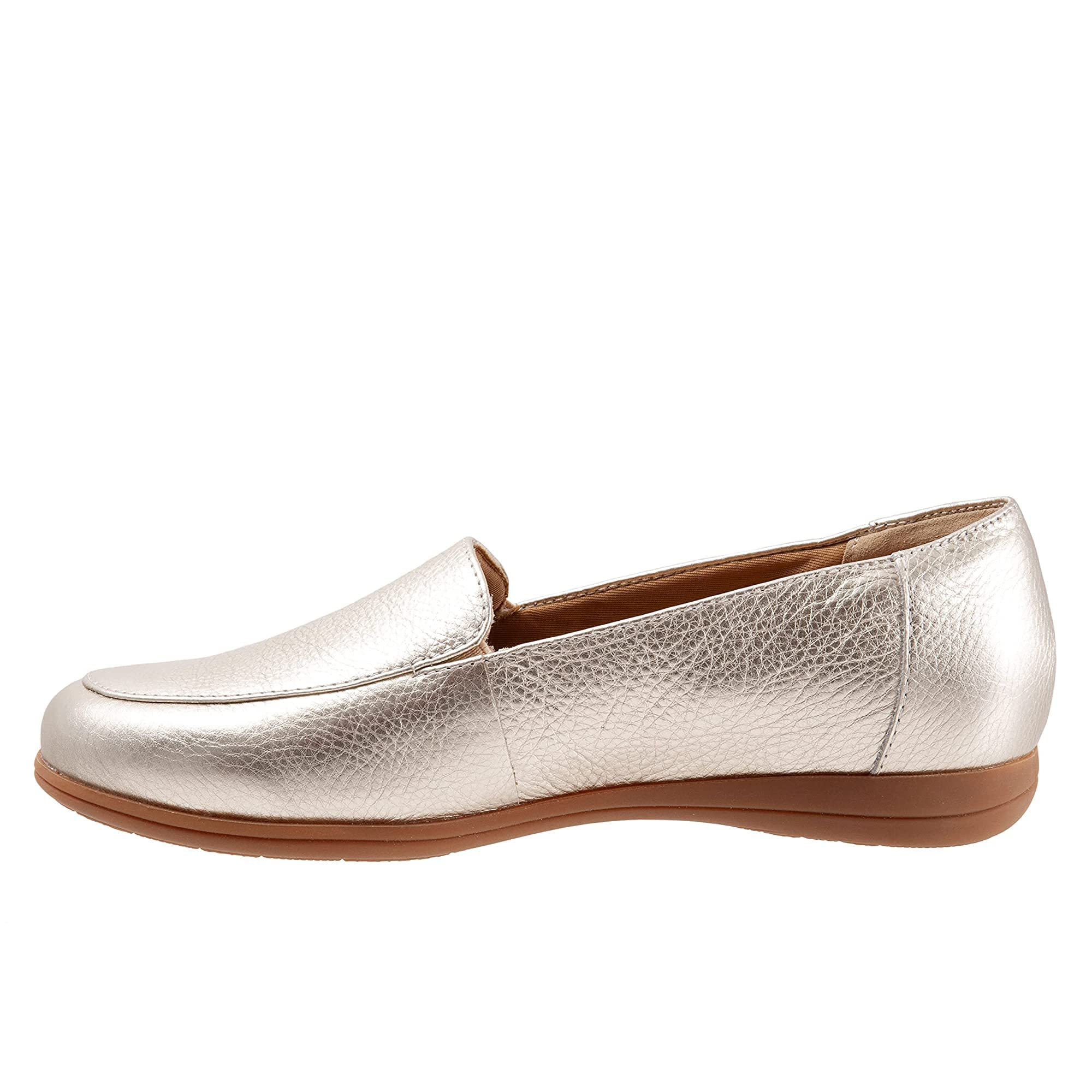 Trotters Women's Comfortable Slip-On Loafers - Casual & Dressy Shoes for Work, Office, and Everyday Wear