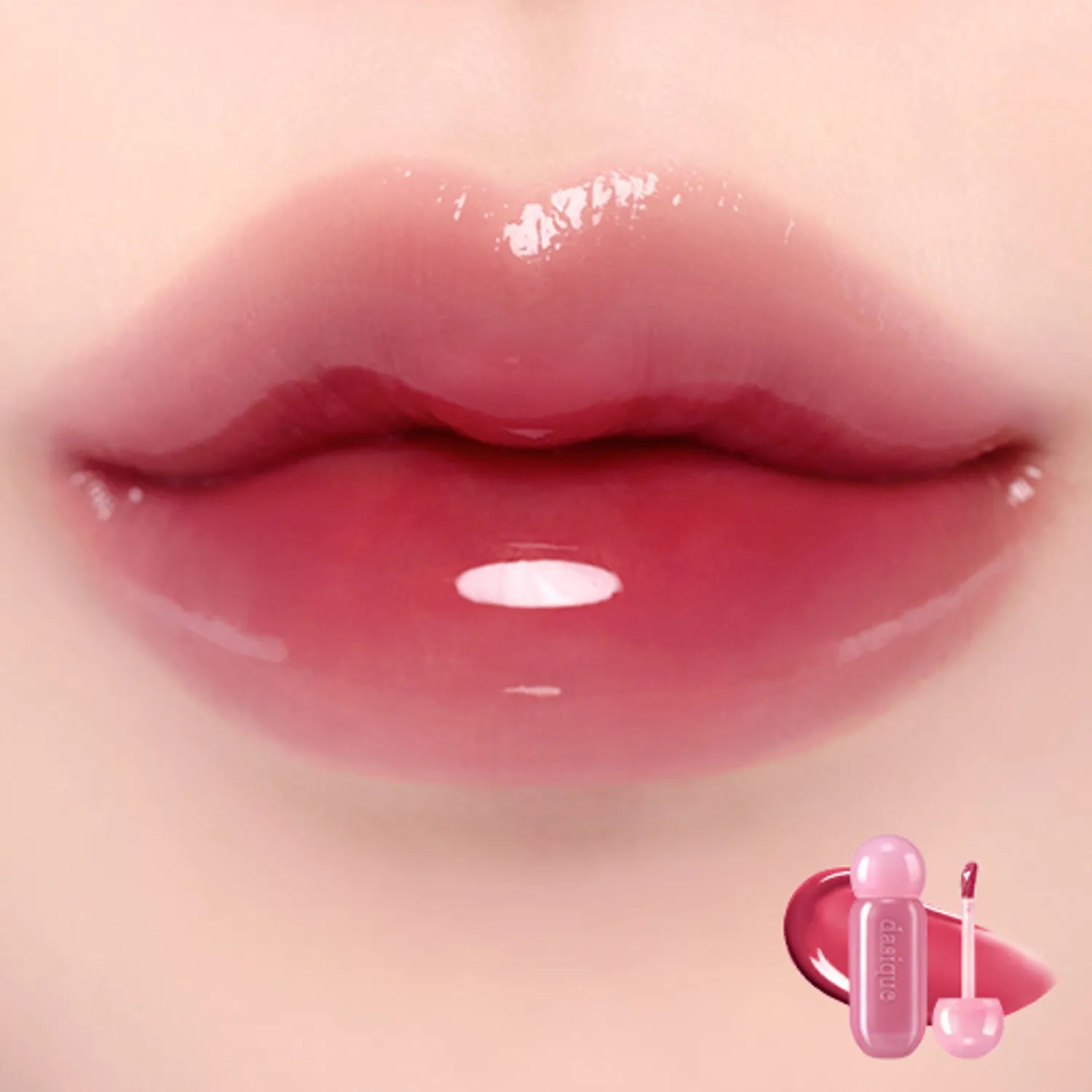 Dasique Juicy Dewy Glow Tint 4g - 14 Shades of Hydrating Lip Tint for Natural Glossy Lips | Perfect for Daily Wear, Date Night & Makeup Looks