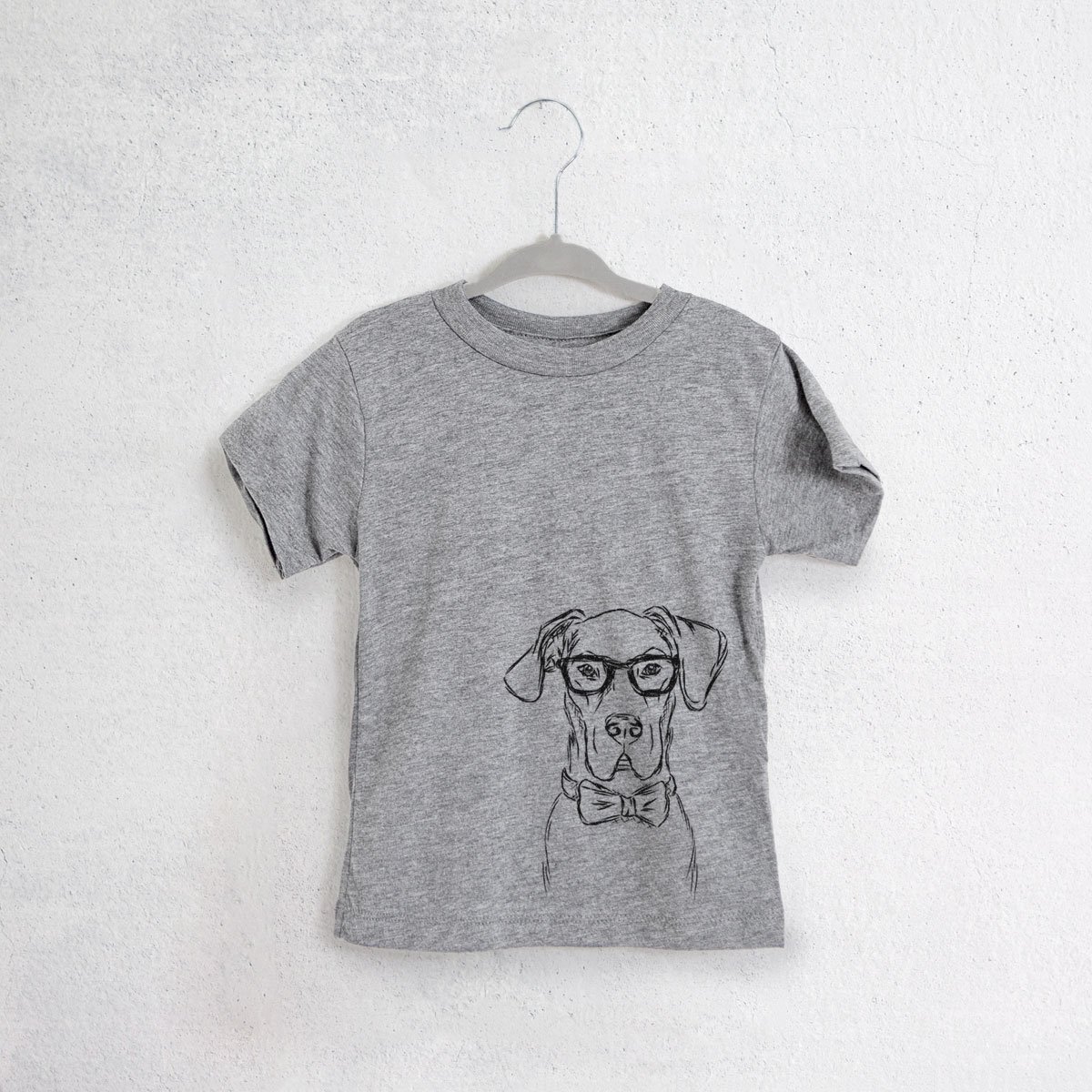 Harvey The Great Dane Dog Youth Unisex Crewneck Sweatshirt - Small Grey - Soft Cotton Kids Pullover for Boys & Girls - Perfect for School, Playdates & Family Outings