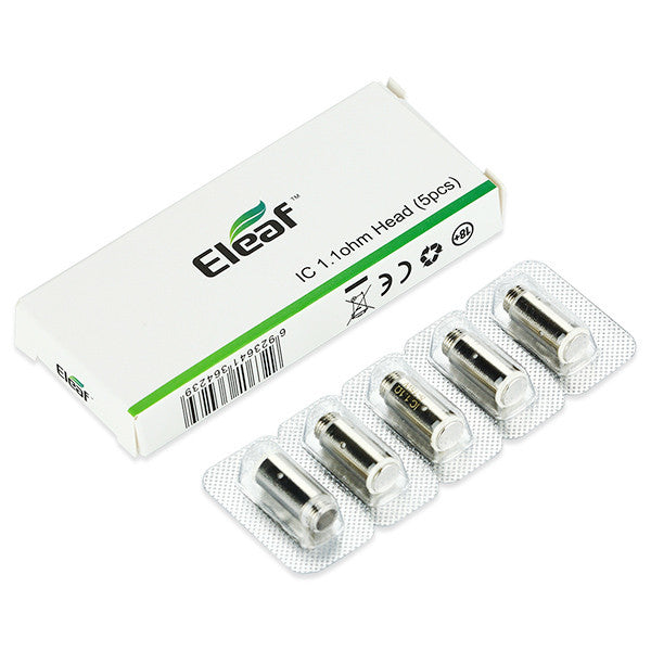 Eleaf IC Coil Head Replacement for iCare & iCare Mini - 5 Pack - Compatible with Eleaf iCare Series Vape Devices - Perfect for Smooth Vaping Experience