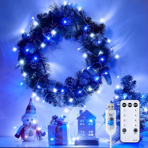 Blue White