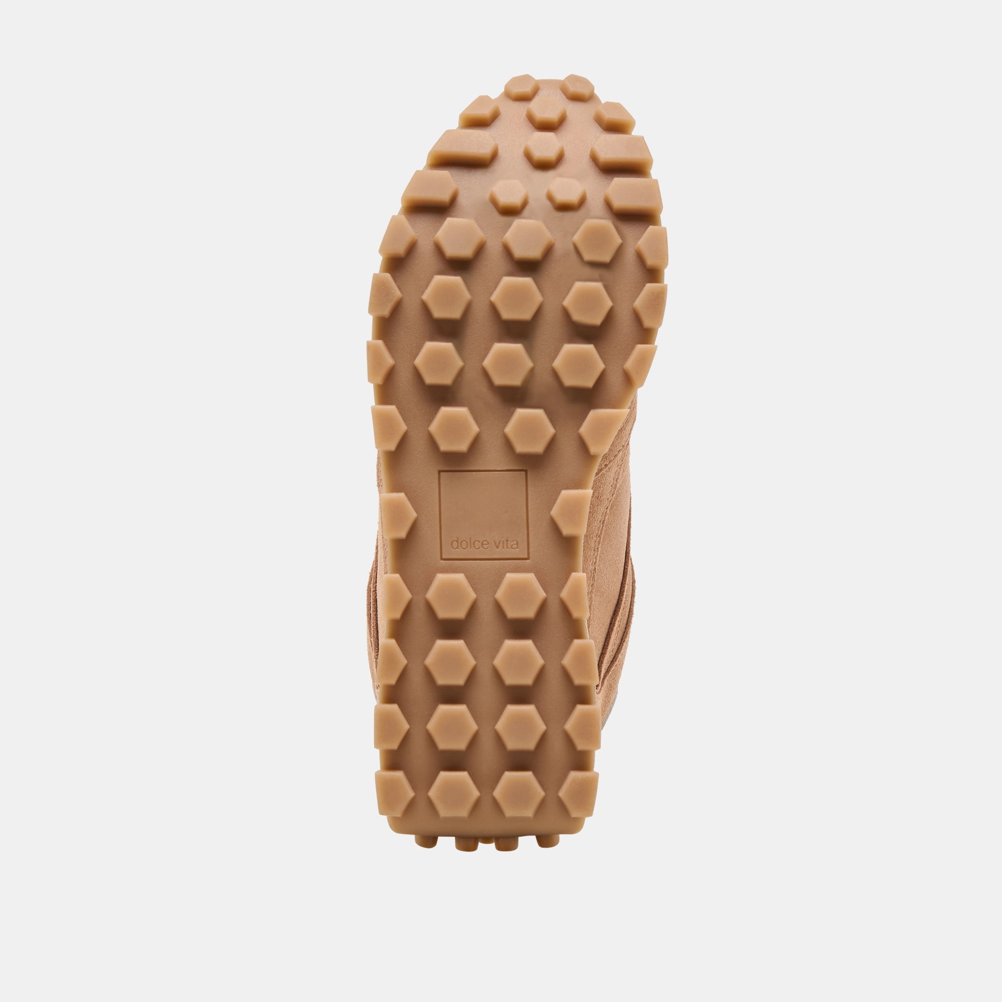 TRICIA Women's Suede Sneakers in Toffee Brown - Comfortable Casual Shoes for Walking, Running & Everyday Wear