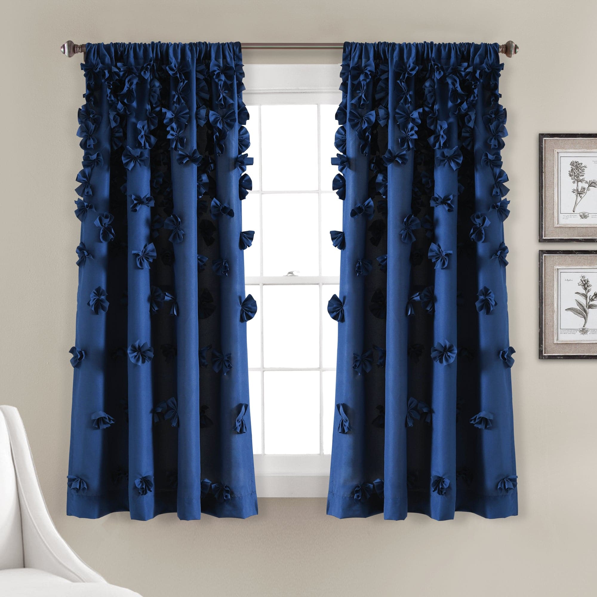 Stylish Riley Window Curtains for Living Room & Bedroom - Blackout & Thermal Insulated Drapes for Home Decor
