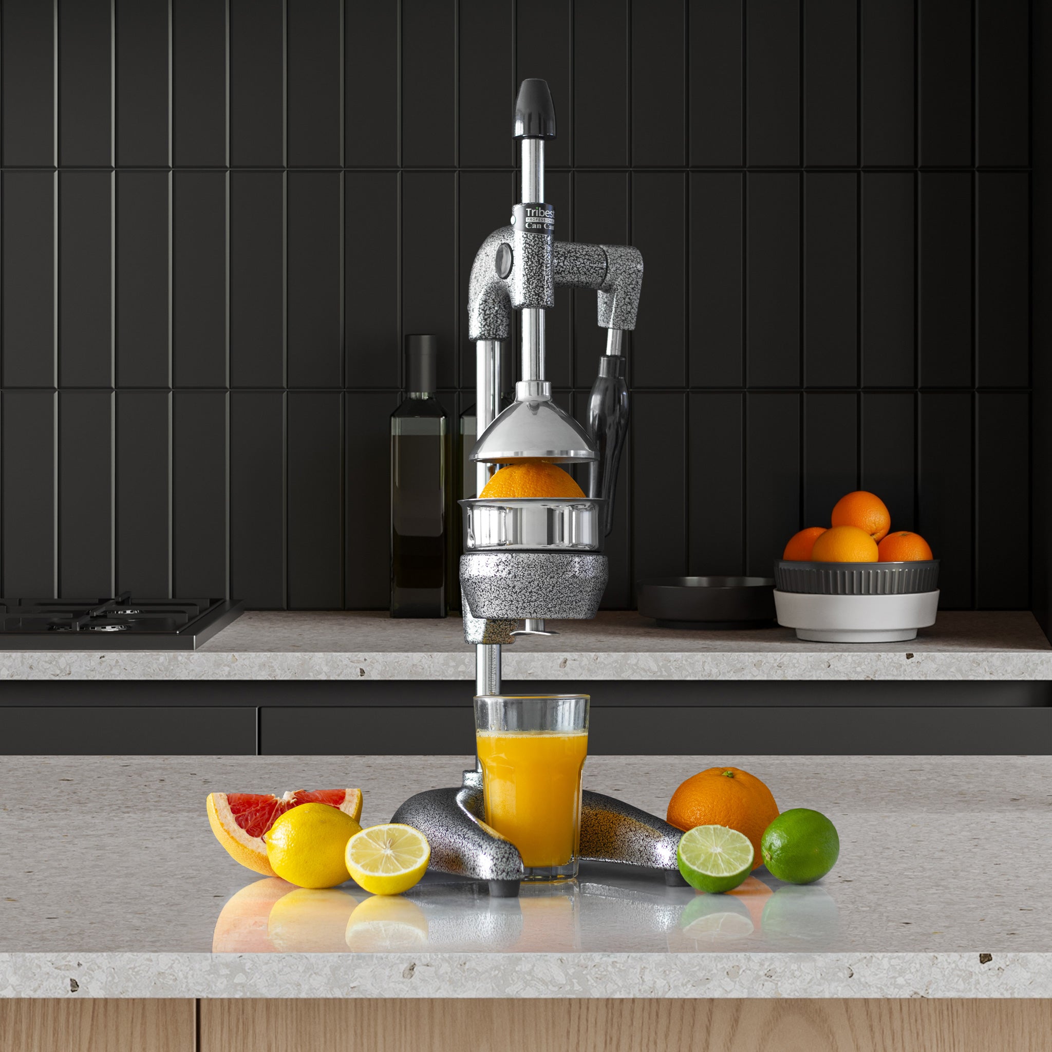Premium Refurbished Manual Juice Press - Cold Press Juicer for Fruits & Vegetables | Healthy Homemade Juices, Detox Drinks & Smoothies | Perfect for Kitchen, Camping & Outdoor Activities