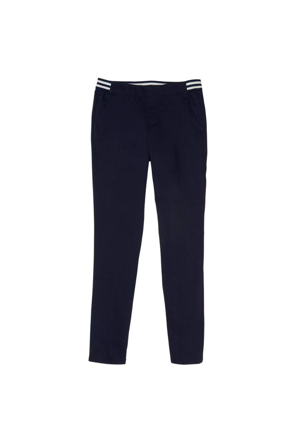 French Toast Girls' Stretch Skinny Fit Pull-On Pants with Elastic Waist & Pockets - Comfortable School Uniform Pants for Kids - Perfect for School, Playdates & Everyday Wear