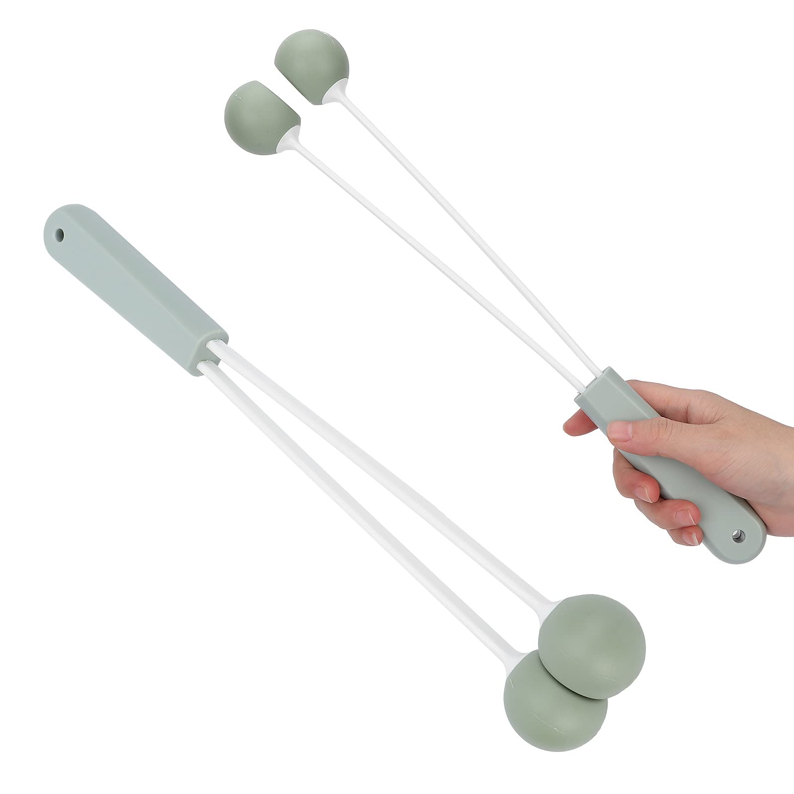 Brrnoo Handheld Massage Hammer with Anti-Slip Silicone Balls - Deep Tissue Muscle Relief for Back, Shoulder & Body Pain - Perfect for Post-Workout Recovery, Stress Relief & Home Relaxation