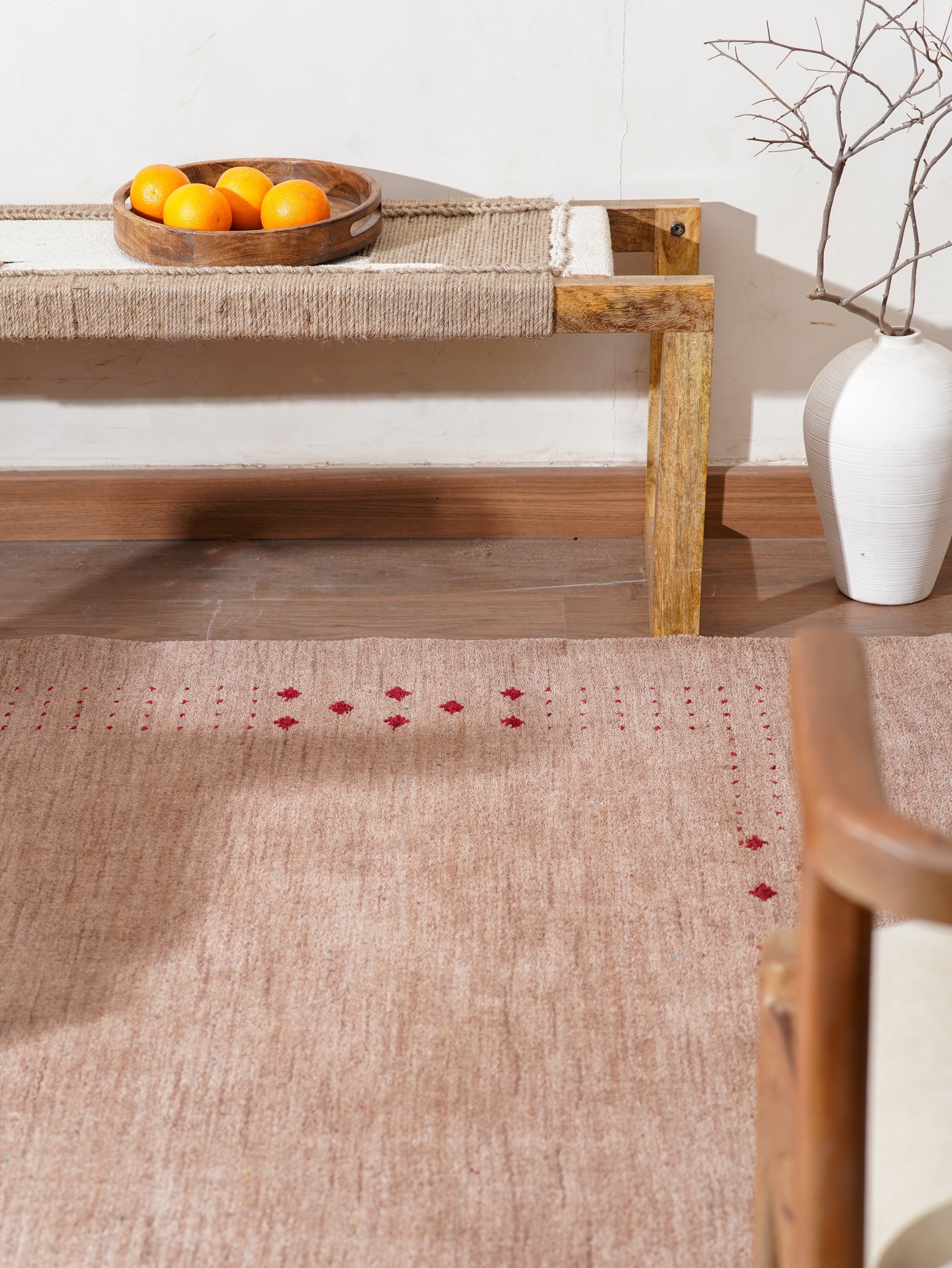 Premium Hand-Knotted Wool Rug from Shenzhen – Soft & Durable for Living Room, Bedroom, or Office Decor