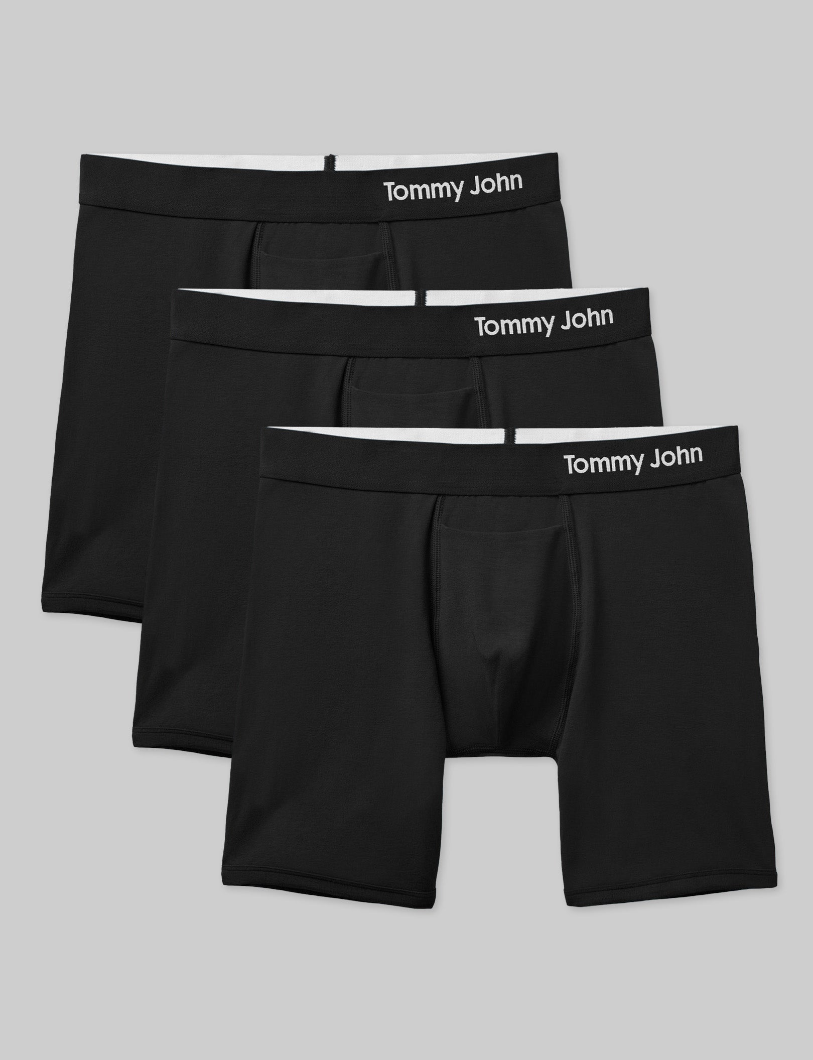 Breathable Cotton Mid-Length Boxer Briefs (3-Pack) - Soft Men's Underwear for All-Day Comfort | Perfect for Workout, Travel & Daily Wear